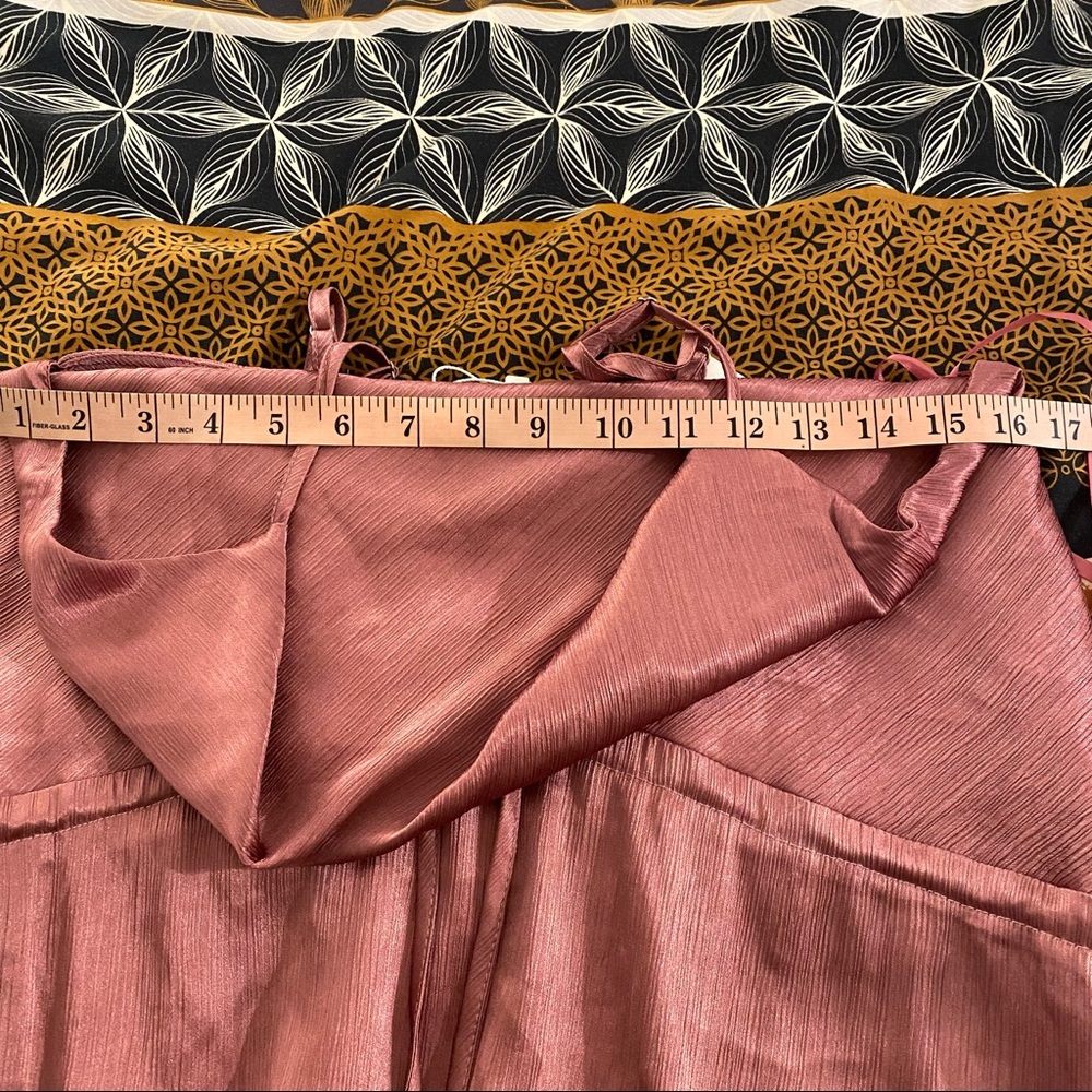 Mauve saints and secrets cowl neck mini dress - Picture 6 of 9